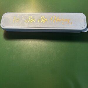 STARBUCKS METAL STRAW SET NWT